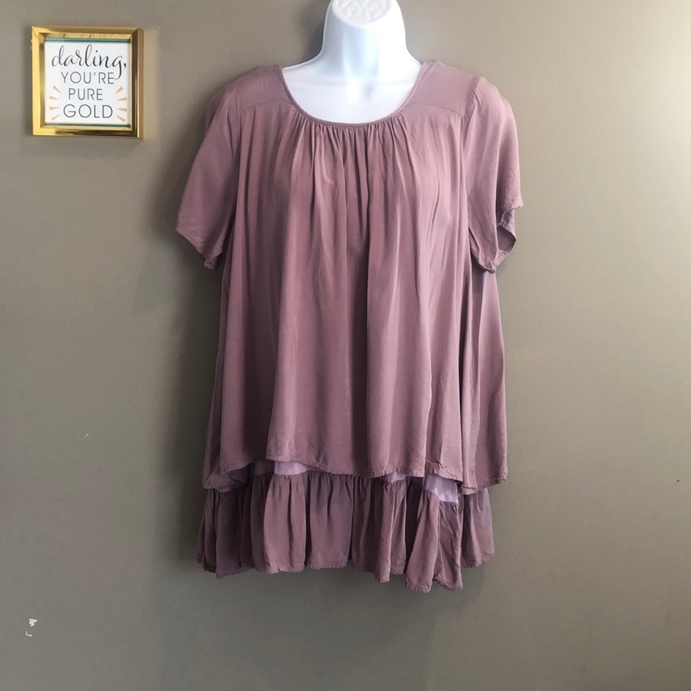 Easel Raven Double Layered Tunic Small - Picture 2 of 10